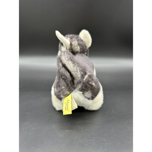 Siberian Husky Dog Toy Stuffed Animal Miyoni Aurora Plush Bean Filled Realistic - Picture 5 of 12
